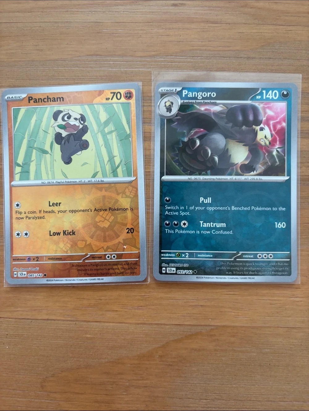 how rare is pangoro pokemon card Evolves from Pancham Type Pokemon Single Card PANGORO 174/264
